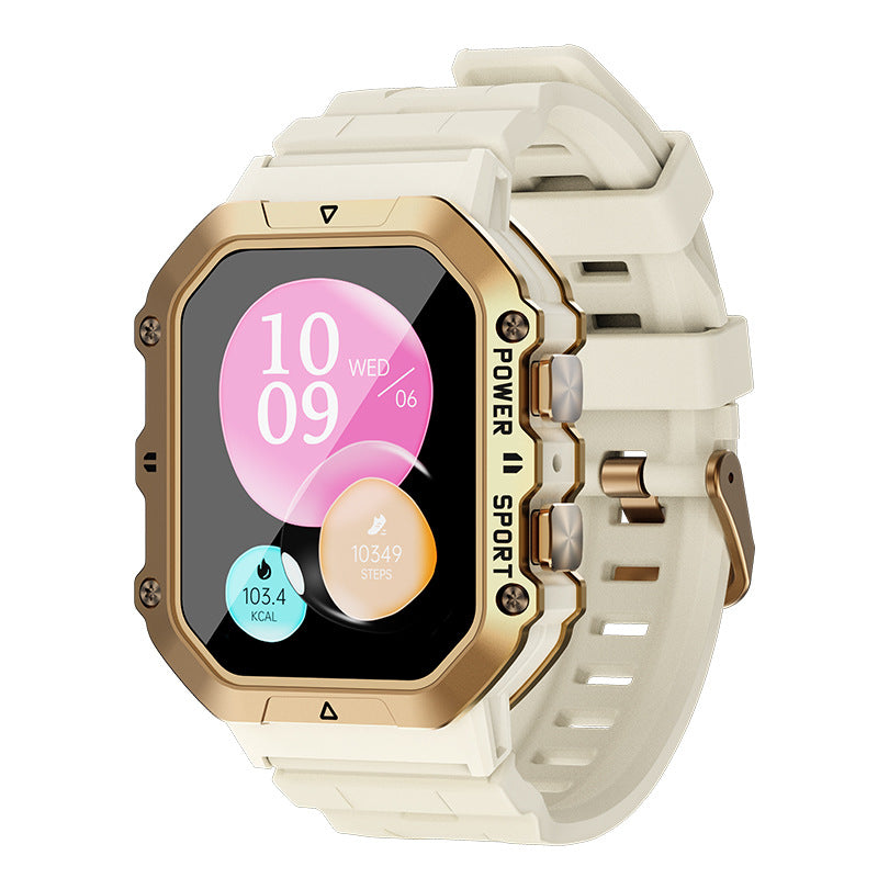Reloj podómetro y pulsera inteligente W-1 para fitness