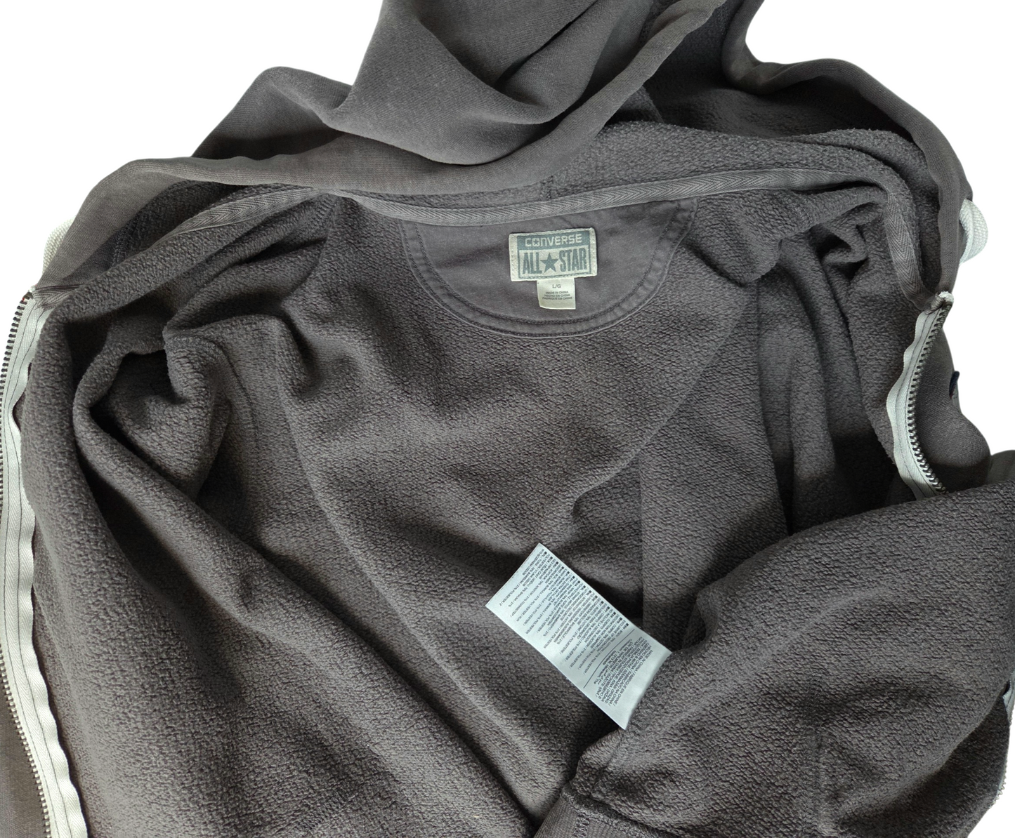 Sudadera con cremallera Converse