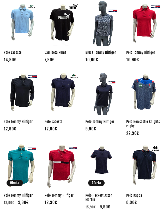 Polos y Camisetas