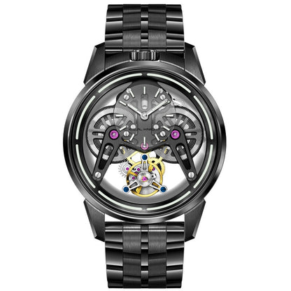 Reloj mecánico con tourbillon Armor