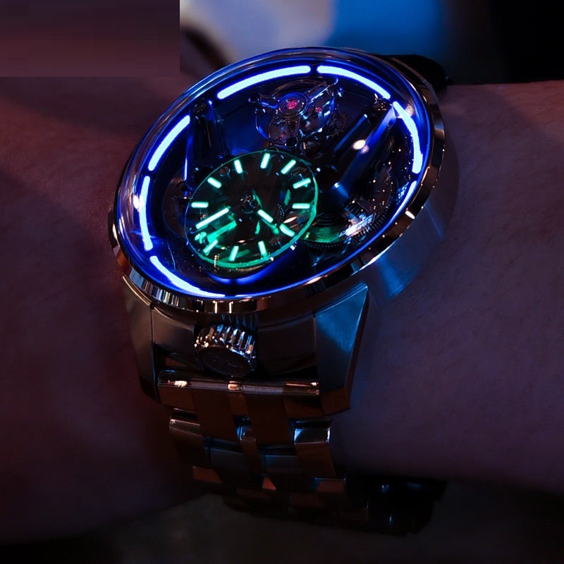 Reloj mecánico con tourbillon Armor