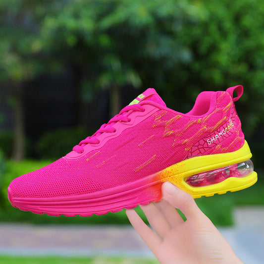 Zapatillas running New Air Cushion, transpirables y de malla