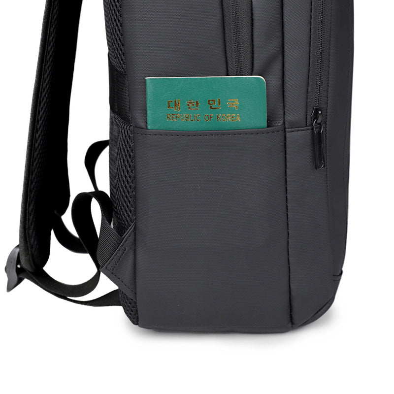 Mochila de negocios impermeable con USB