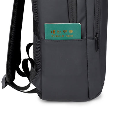 Mochila de negocios impermeable con USB