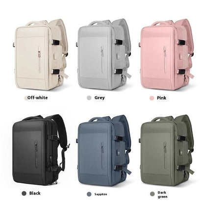 Mochila de gran capacidad con USB