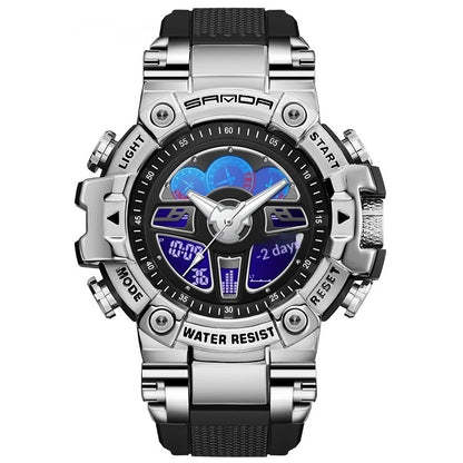 Reloj digital multifunción moderno e impermeable