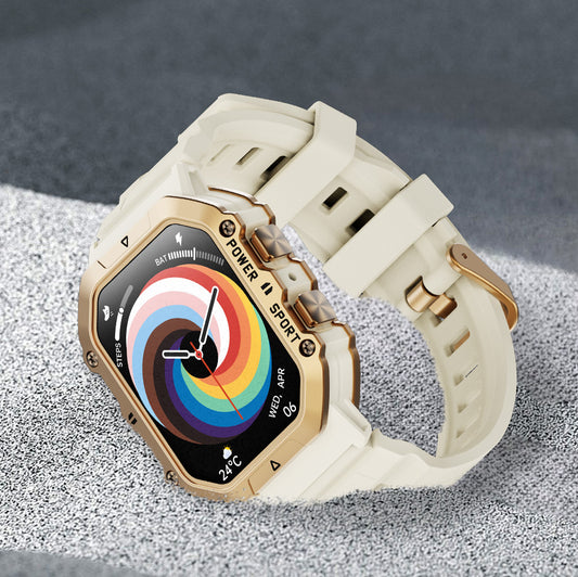 Reloj podómetro y pulsera inteligente W-1 para fitness