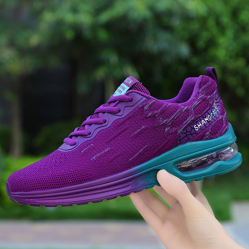 Zapatillas running New Air Cushion, transpirables y de malla