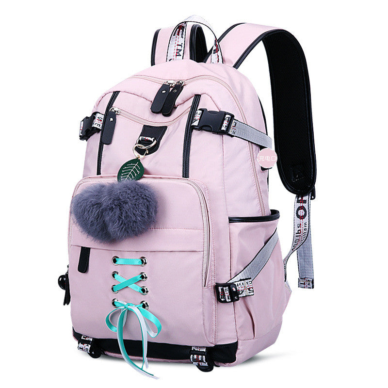 Mochila para mujer con puerto USB