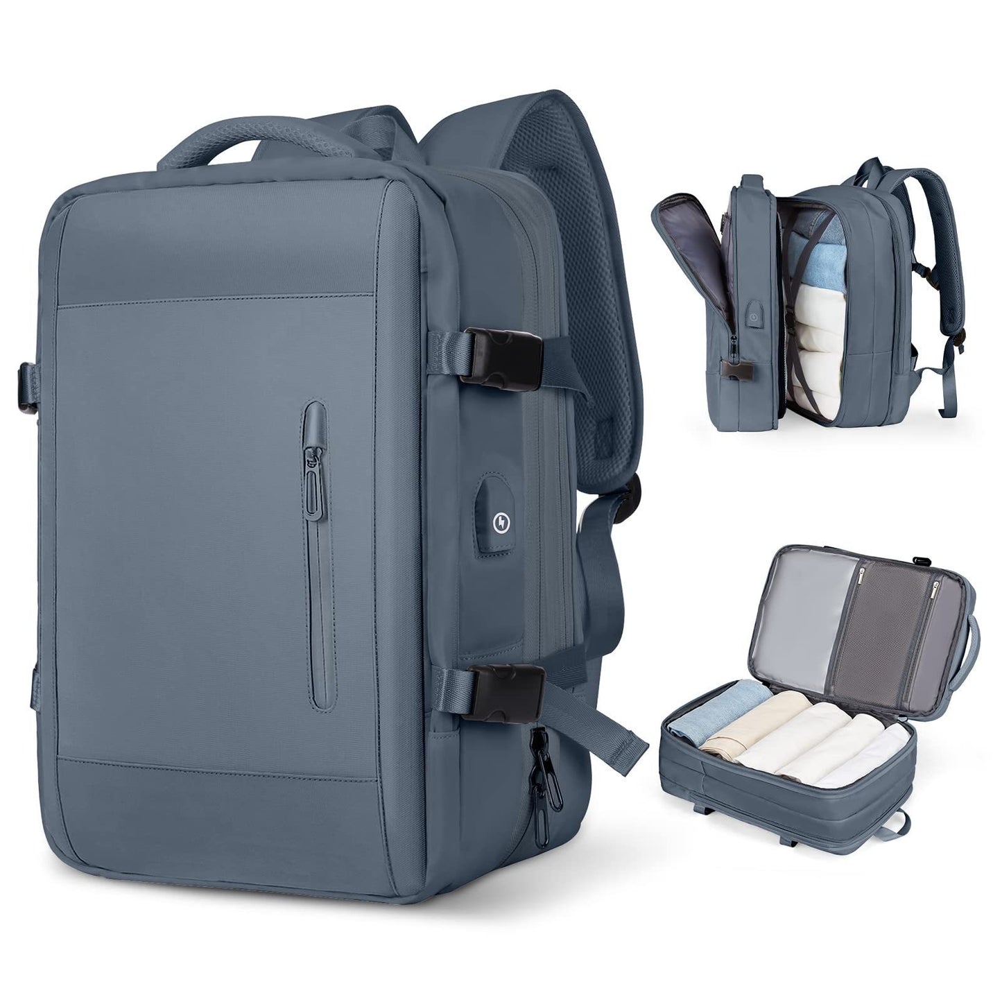 Mochila de gran capacidad con USB