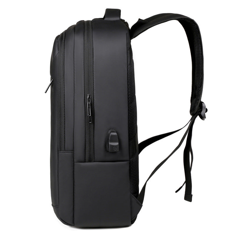 Mochila de negocios impermeable con USB