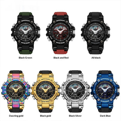 Reloj digital multifunción moderno e impermeable