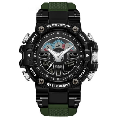 Reloj digital multifunción moderno e impermeable