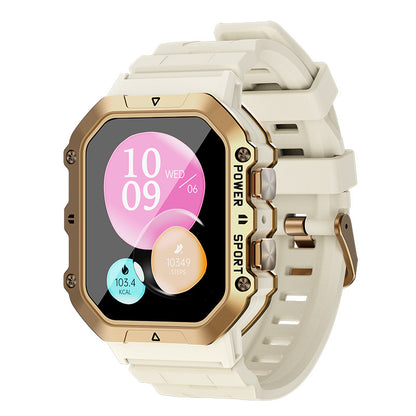 Reloj podómetro y pulsera inteligente W-1 para fitness