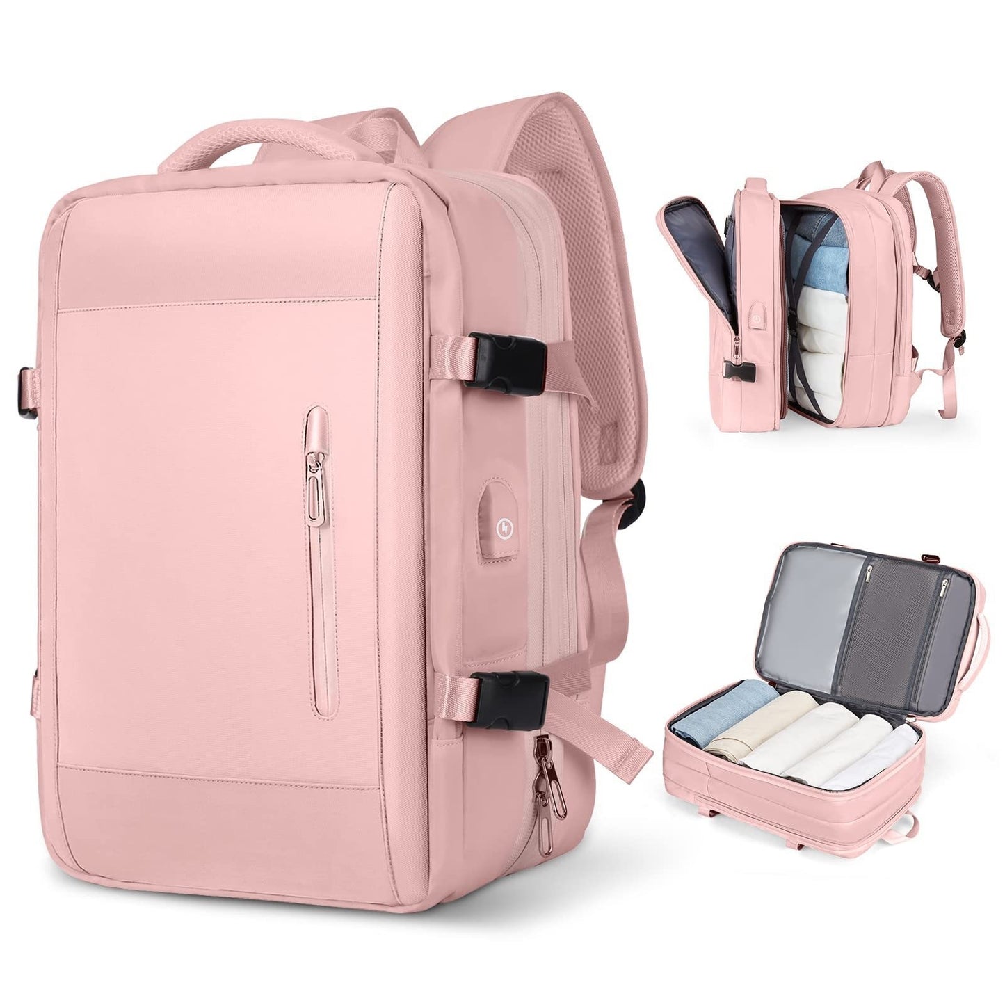 Mochila de gran capacidad con USB