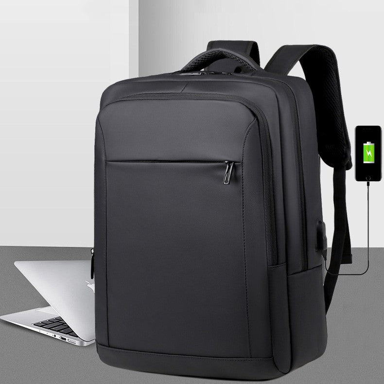 Mochila de negocios impermeable con USB