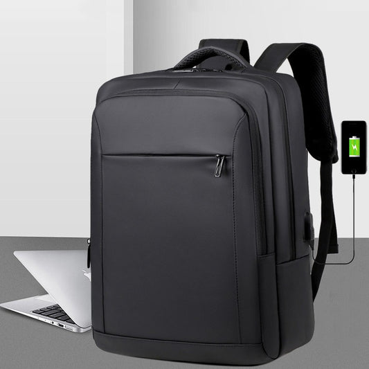 Mochila de negocios impermeable con USB
