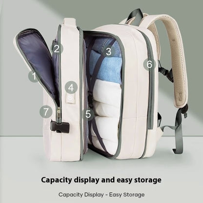Mochila de gran capacidad con USB