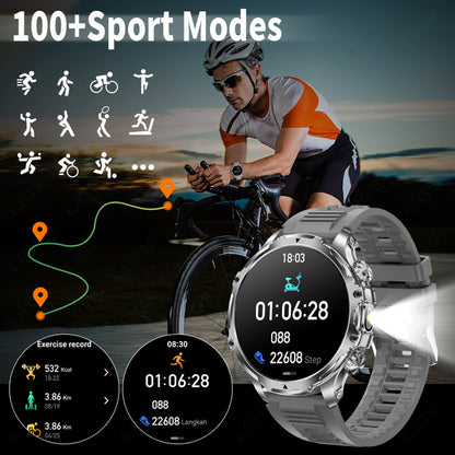 Reloj inteligente AK75 con llamadas Bluetooth