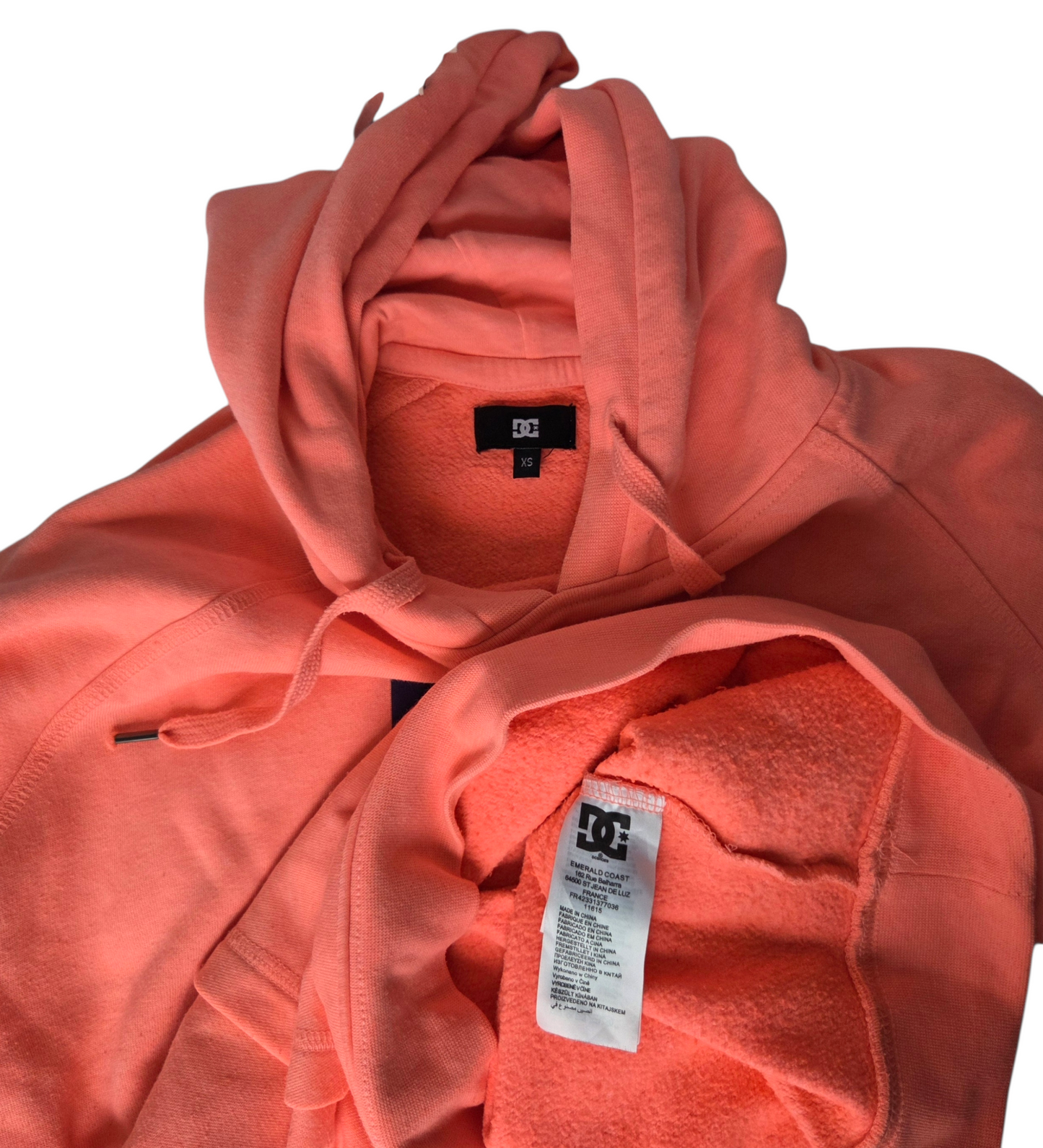 Sudadera DC Salmón
