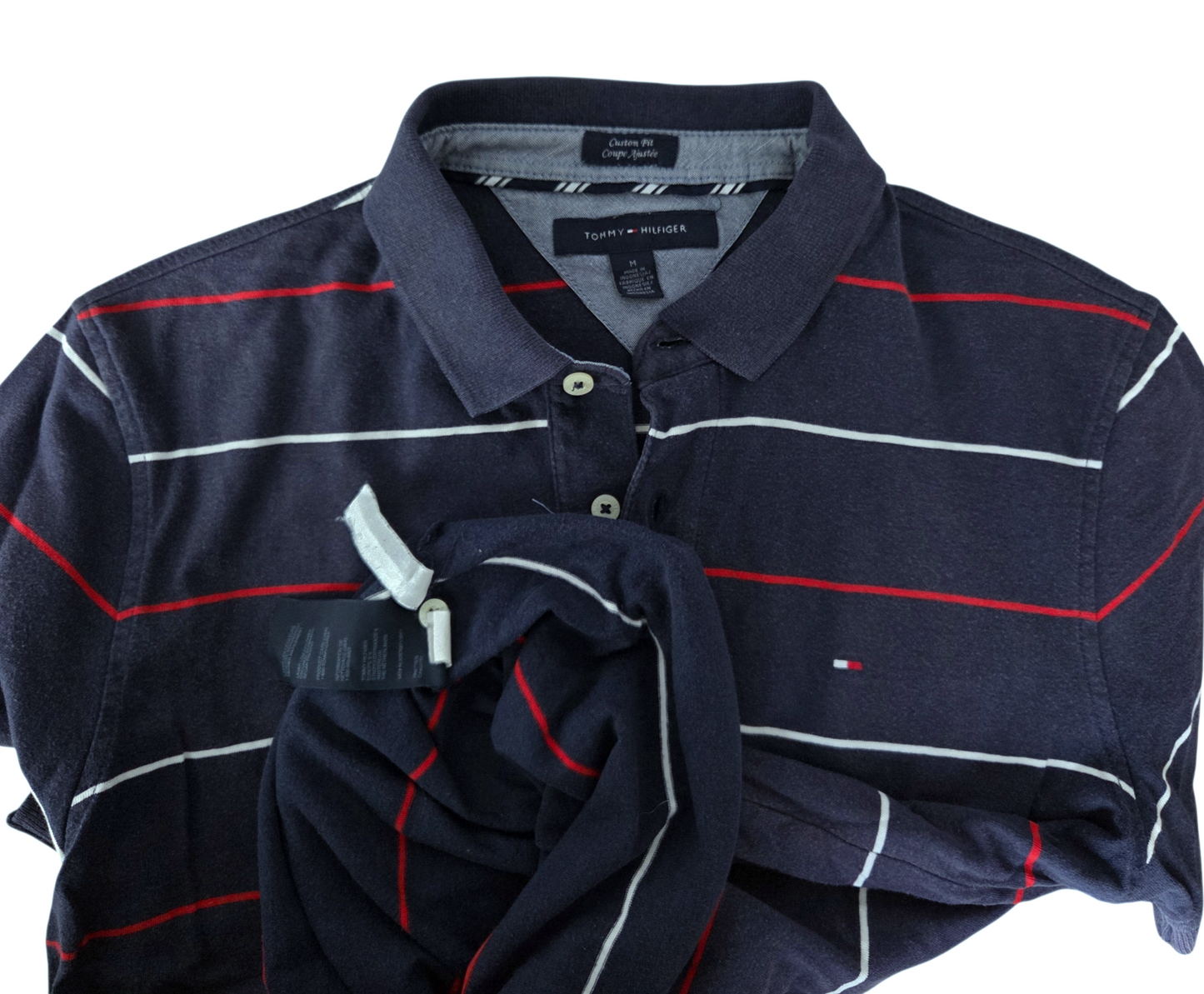 Polo Tommy Hilfiger rayas