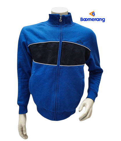 Sudadera con cremallera Boomerang azul