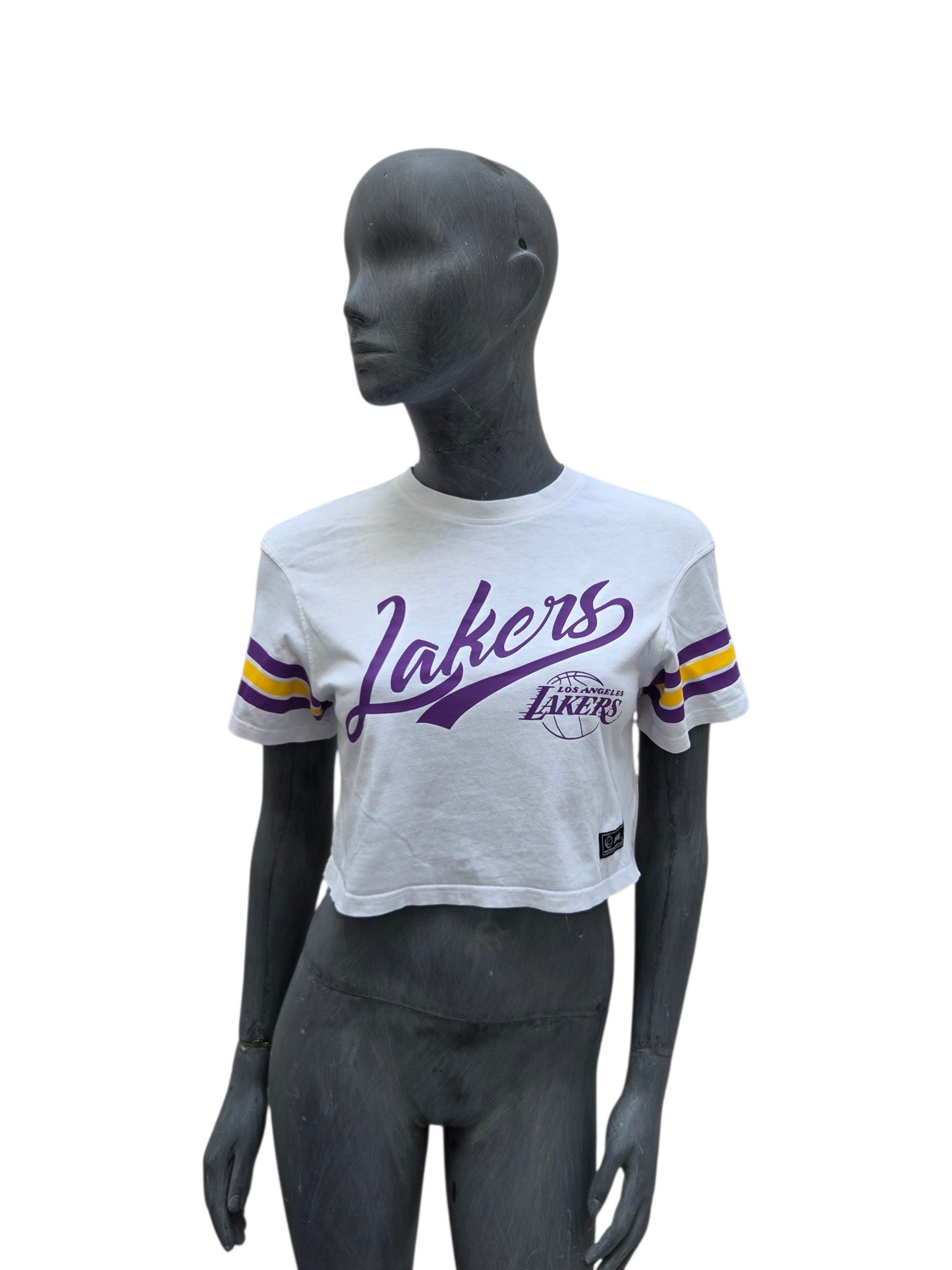 Camiseta crop top Ángeles Lakers