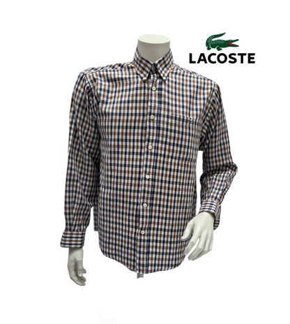 Camisa Lacoste cuadros