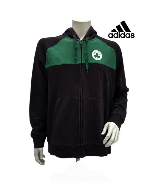 Sudadera con cremallera Adidas Boston Celtics